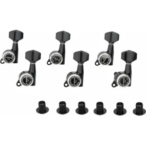 Gotoh SG381 MG-T 07 6R B Black Chrome Gitár hangolókulcs